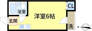 福岡ビル【4階】の間取り