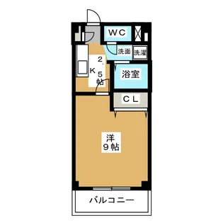 プチメゾン稲生II【3階】の間取り