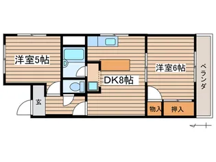 コーポホッタ【3階】の間取り