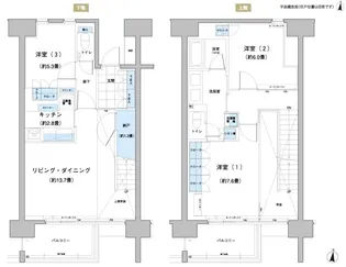 ガーデニエール砧レジデンス【5階】の間取り