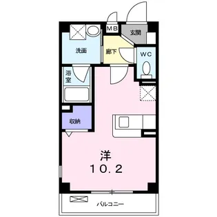 大阪府大阪市東住吉区桑津1【マンション】の間取り