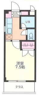 サンコーハイツ【1階】の間取り