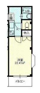ボナミ【4階】の間取り