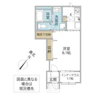 サン・クレスト【1階】の間取り