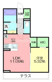 サザンウィング【2階】の間取り