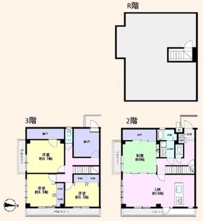 パール ハイツ【2階】の間取り