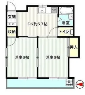 コートピアM【1階】の間取り
