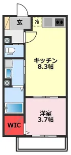 千葉県柏市豊四季【アパート】の間取り