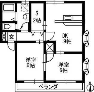 III大嶋レジデンス【1階】の間取り