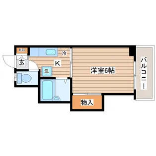 豊徳ハイツ【3階】の間取り