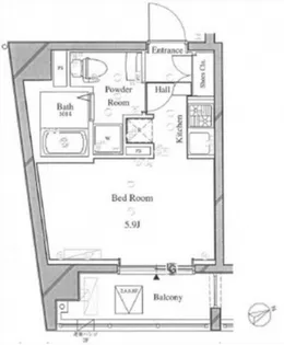 アルテシモブランシェプロヴァ【4階】の間取り
