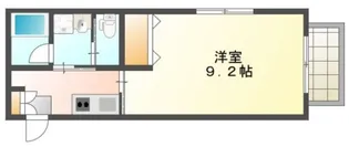 felice牛田東【1階】の間取り