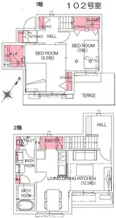 magnolia代官山【2階】の間取り