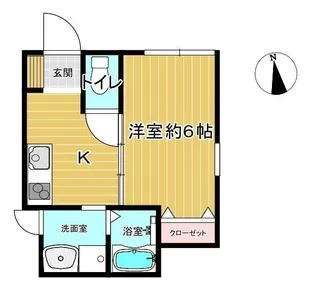 meduse(メデューズ)【1階】の間取り