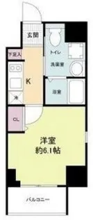 大阪府大阪市東住吉区田辺2【マンション】の間取り