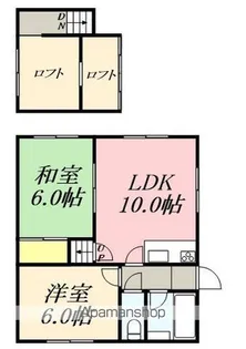 羽田アパート【2階】の間取り