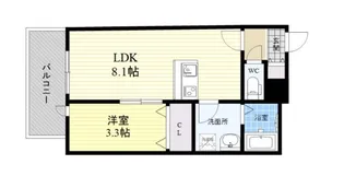 ザ・プレセアル南福岡【3階】の間取り