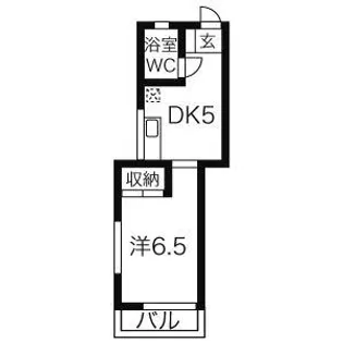 オークハイツ西巣鴨【2階】の間取り