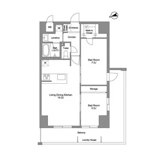 Prima Stella プリマステラ【4階】の間取り