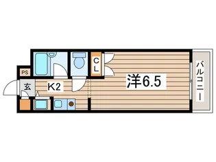 ルミエール南林間【1階】の間取り