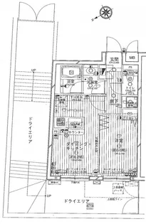 デュオ・スカーラ高円寺【1階】の間取り