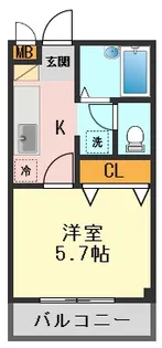 東京都葛飾区東新小岩7【マンション】の間取り