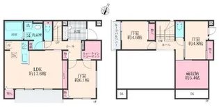 埼玉県吉川市美南2【一戸建】の間取り