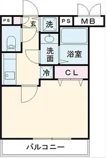 東京都大田区北千束2【マンション】の間取り