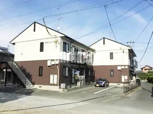 クローバーB【1階】の外観