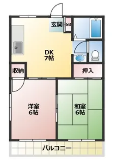 山野ビル【3階】の間取り