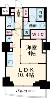 イストワール阿佐ヶ谷【6階】の間取り