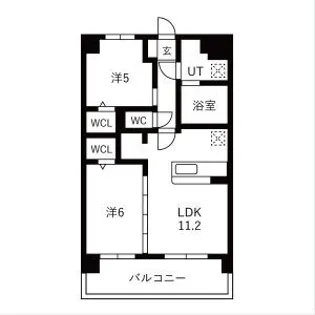 Y&M 祇園【3階】の間取り