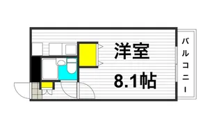 セシリア野崎【2階】の間取り