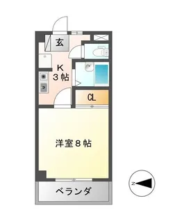 ハイネス21【1階】の間取り