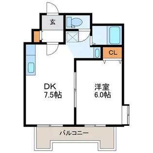 MSリリーズN22【4階】の間取り