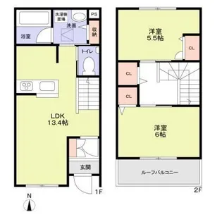 (仮称)我孫子市柴崎台4丁目計画A棟の間取り