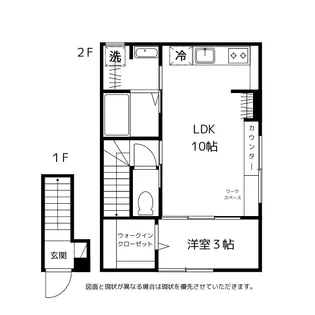 INTEGRAL Lotus【2階】の間取り