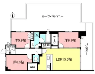 グランドメゾン狛江【4階】の間取り