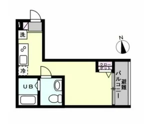 神奈川県横浜市南区井土ケ谷中町【アパート】の間取り