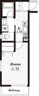 ソフィアビレッジ平井【1階】の間取り