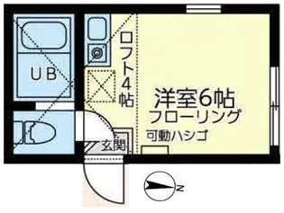 ユナイトフォーシーズン アクオリーナ【1階】の間取り