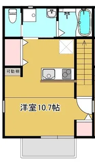 Stage八王子【2階】の間取り