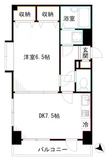 エクセル野方【4階】の間取り