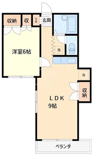 神奈川県横浜市磯子区森2【アパート】の間取り