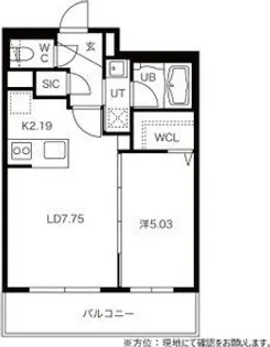 フェーラシュヴァル菊水【2階】の間取り