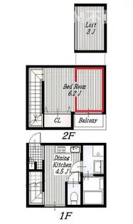 Lucia新松戸の間取り