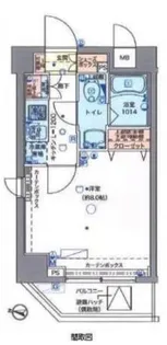 東京都墨田区両国1【マンション】の間取り