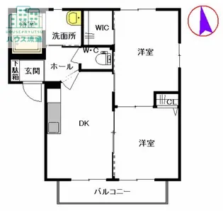 タタラダ・ミネ【2階】の間取り