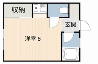 コーポ下村【2階】の間取り