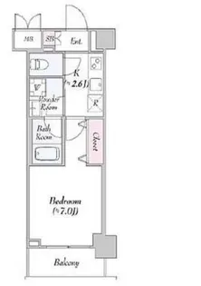 URBANLINK護国寺【2階】の間取り